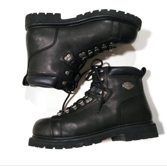 HarleyDavidson Shoes Nib Harleydavidson Dipstick 6 Steel Toe